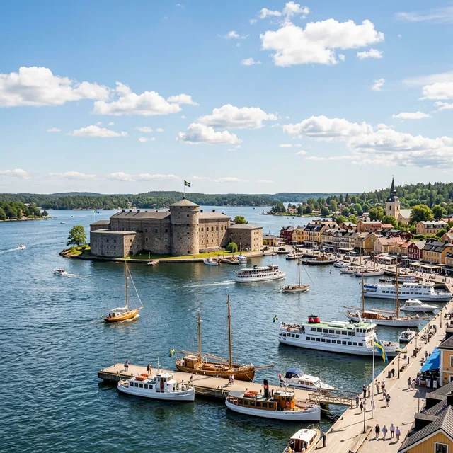 Städning på Vaxholm